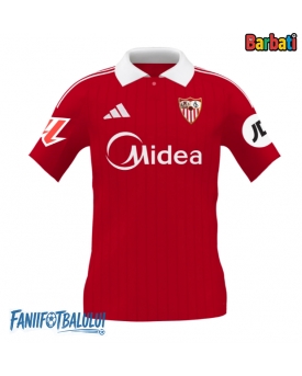 Sevilla Tricou Fotbal Replică 2025-26 Barbati Deplasare
